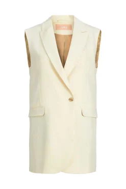 Colete Comprido Tecido Tayloring