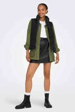 Colete Curto Acolchoado