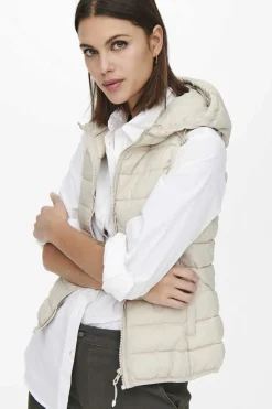 Colete De Mulher Ultraleve Com Capuz