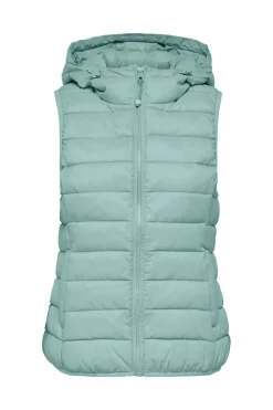 Colete De Mulher Ultraleve Com Capuz