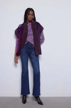 Colete Dupla Face Efeito Pelo