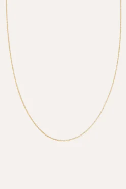 Collar Everything Plata Bano Oro