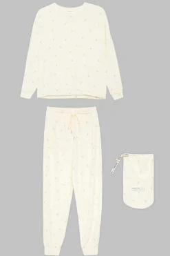 Conjunto Pijama Veludo Mulher