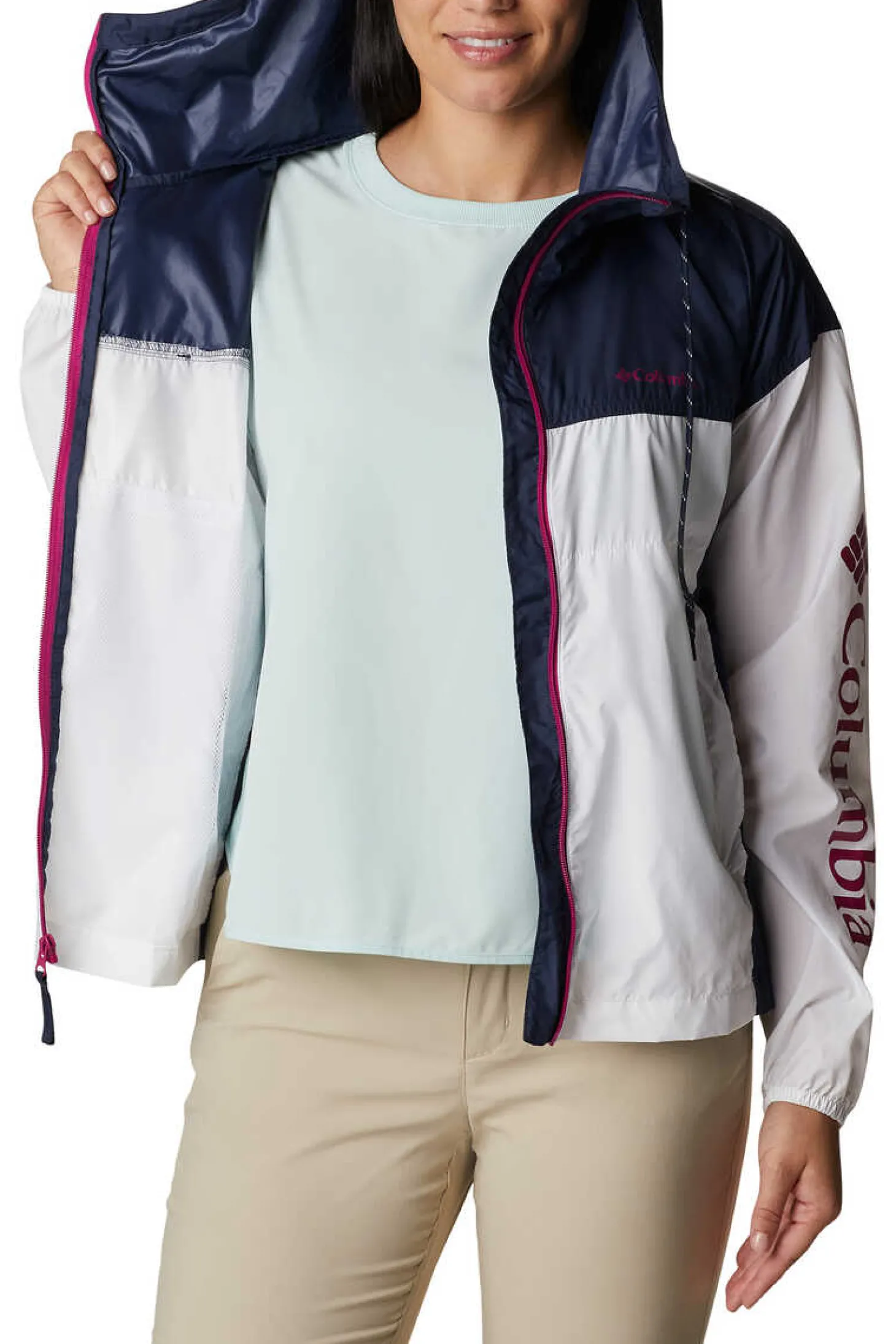 Corta-Ventos Columbia Flash Challenger™ Para Mulher - Novidade