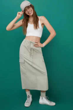 Crop Top Alcas Duplas Sem Costuras Azul-Claro