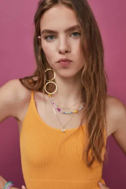 Crop Top Decote V Sem Costuras Preto