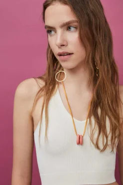 Crop Top Decote Vsem Costuras Verde-Escuro