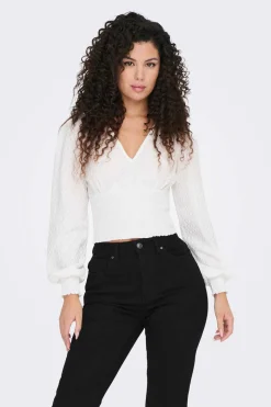 Crop Top Manga Comprida