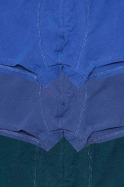 Cueca Boxer Liso Pack 3