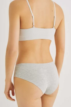 Cuequinha Larga Algodao Cinzenta