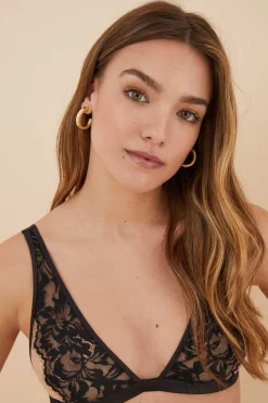 Fantastic Soutien Halter Renda Transparencias