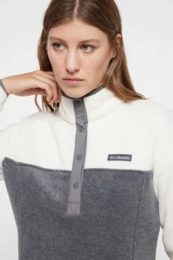 Forro Polar Com Fecho De Pressao Medio Columbia Benton Springs™ Para Homem