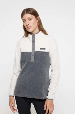 Forro Polar Com Fecho De Pressao Medio Columbia Benton Springs™ Para Homem