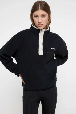 Forro Polar Curto Com Fecho Medio De Pressao Columbia Helvetia™ Para Mulher