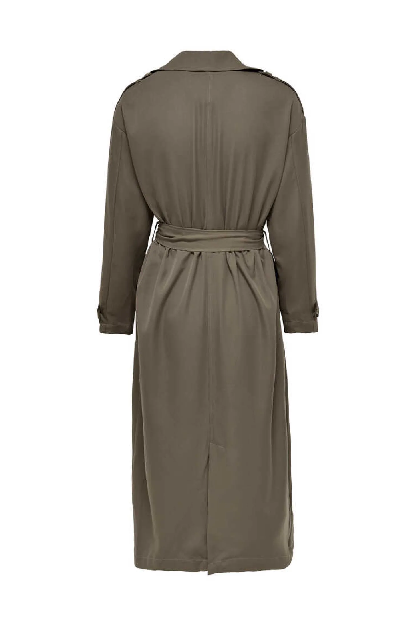 Gabardina Comprida Fluida