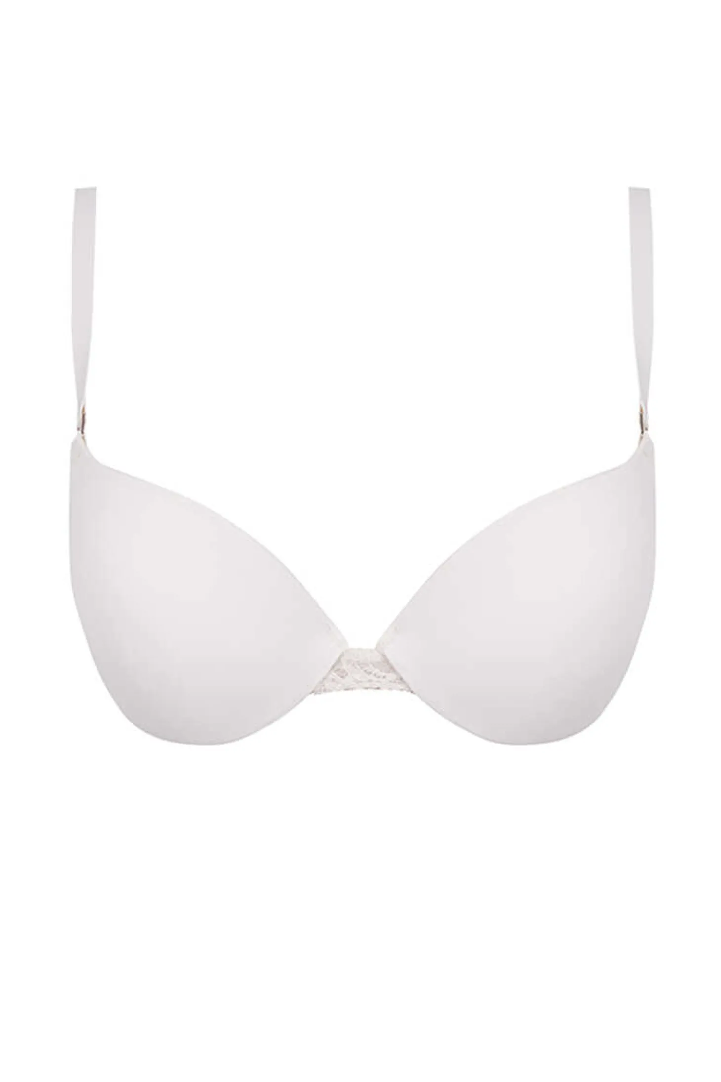 Gorgeous Soutien Push Up De Renda Em Marfim