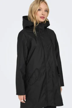 Impermeavel Comprido Com Capuz