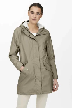 Impermeavel Comprido Com Capuz