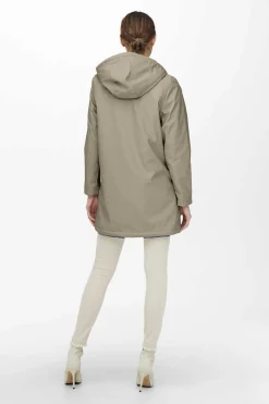 Impermeavel Comprido Com Capuz