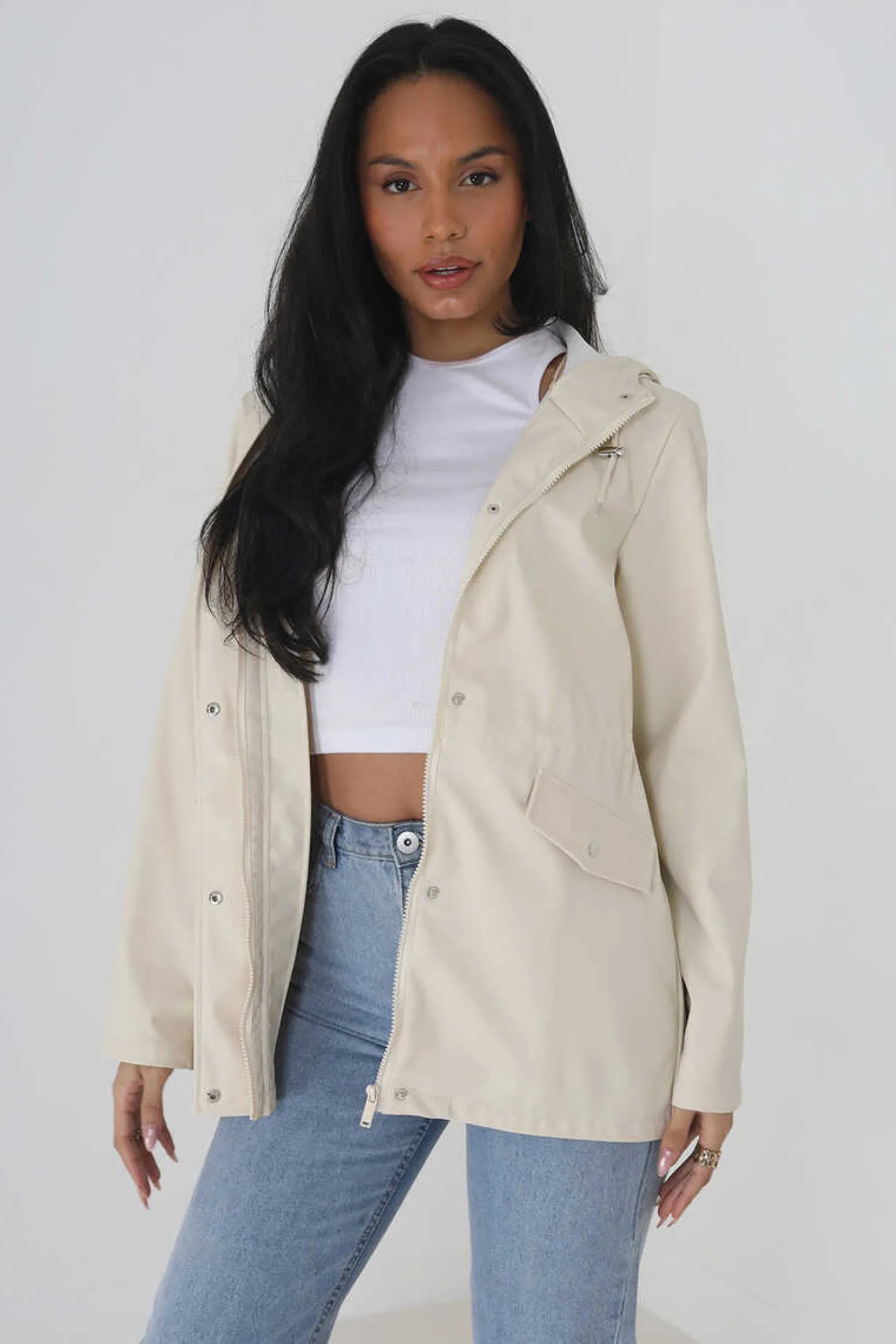 Impermeavel Engomado Com Capuz