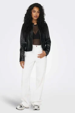 Jaqueta De Couro Sintetico