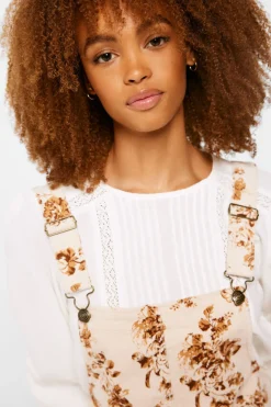 Jardineiras Bombazina Estampado