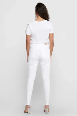 Jeans Cigarro Cintura Media