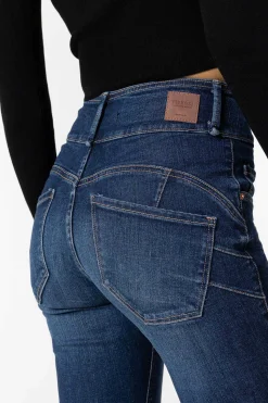 Jeans Double-Up Bootcut Cintura Subida