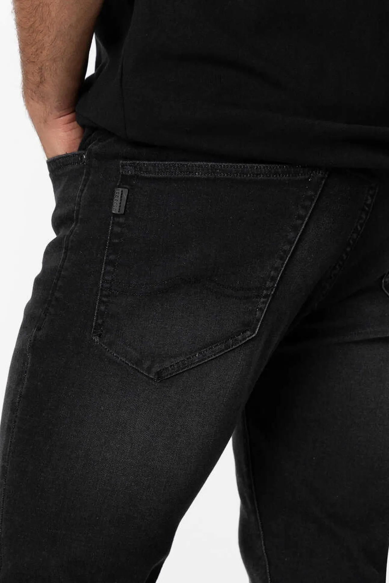 Jeans Indigo Knit Super Slim