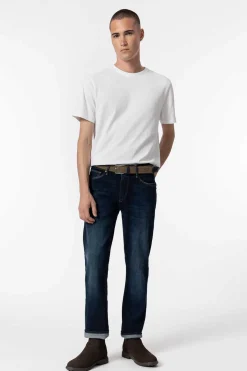 Jeans Leo Corte Comfort Com Cinto