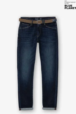 Jeans Leo Corte Comfort Com Cinto