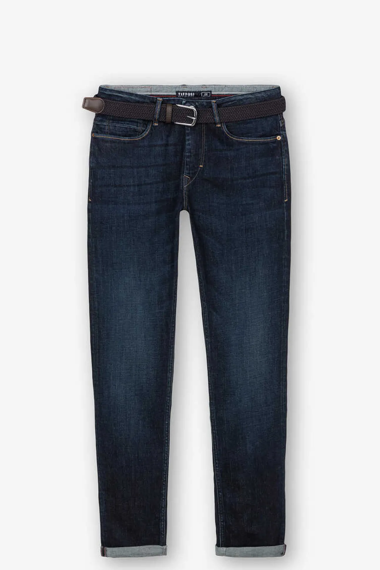 Jeans Leo Corte Comfort Com Cinto
