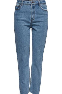 Jeans Reto Tiro Alto