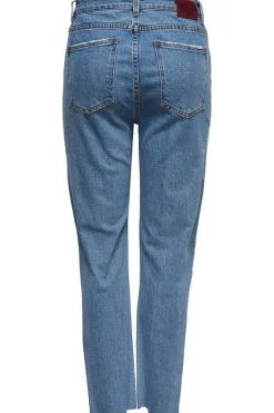 Jeans Reto Tiro Alto