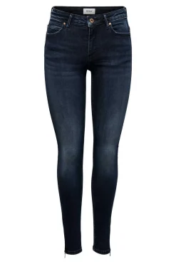 Jeans Skinny Cintura Media