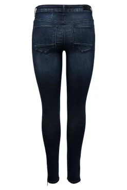 Jeans Skinny Cintura Media