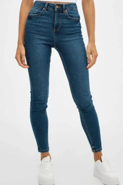 Jeans Skinny Push Up Cintura Media