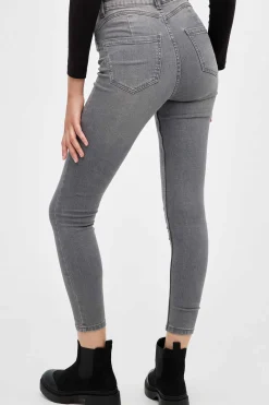 Jeans Skinny Push Up Cintura Media