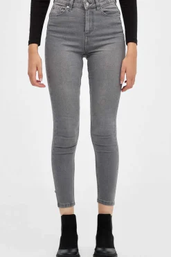 Jeans Skinny Push Up Cintura Media