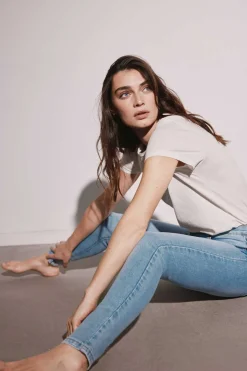 Jeans Slim Lavagem Sustentavel