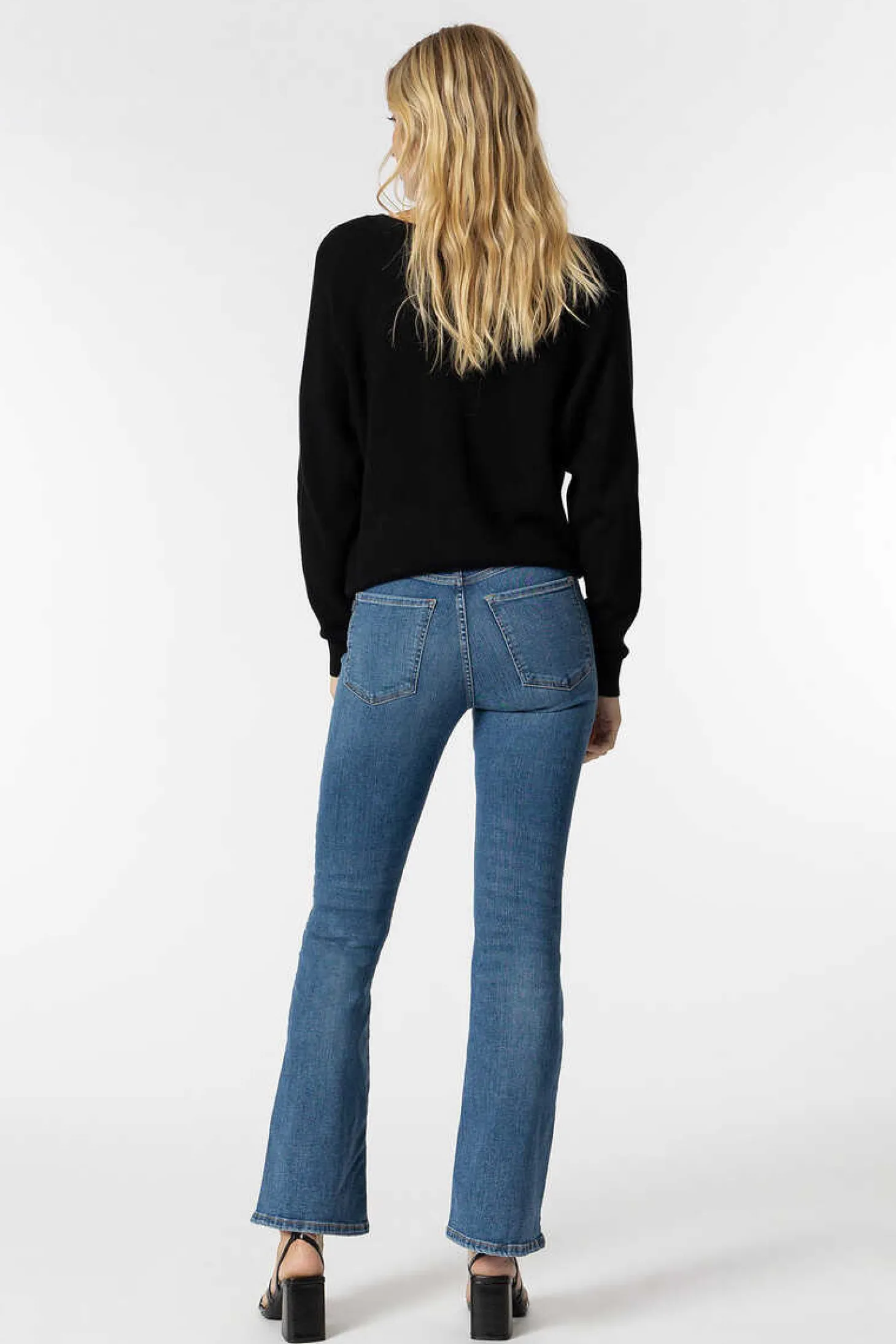 Jeans Zoe Flare De Corte Alto