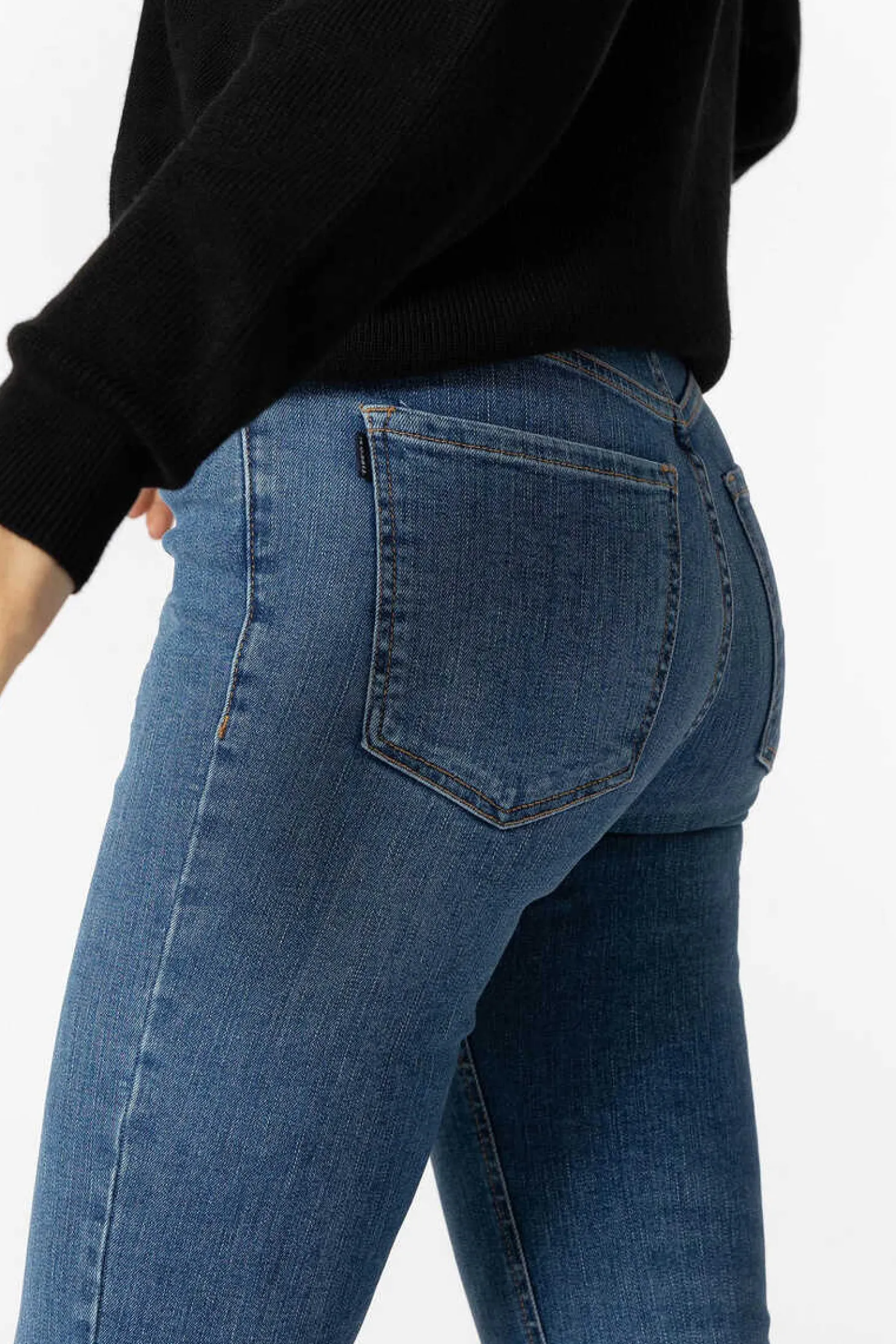 Jeans Zoe Flare De Corte Alto