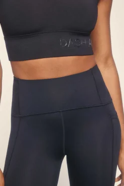 Legging Medio Negro 4D Stretch