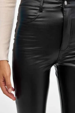 Leggings Cintura Alta Efeito Pele