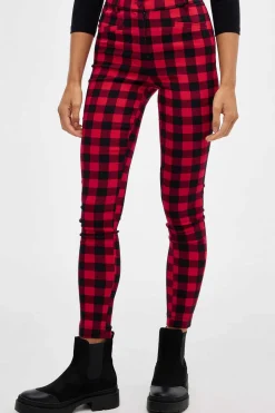 Leggings Cintura Subida Quadrados