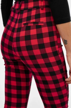 Leggings Cintura Subida Quadrados