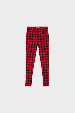 Leggings Cintura Subida Quadrados