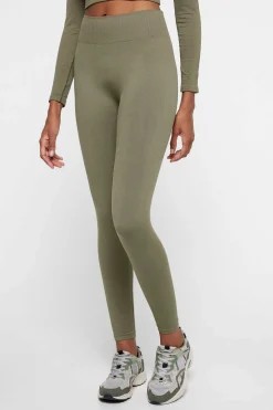 Leggings Compridas Com Cintura Subida