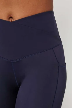 Leggings Crop Cintura Cruzada 4D Stretch