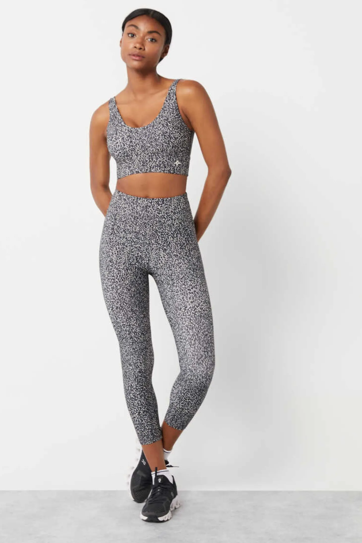 Leggings Crop Estampado 4D Stretch